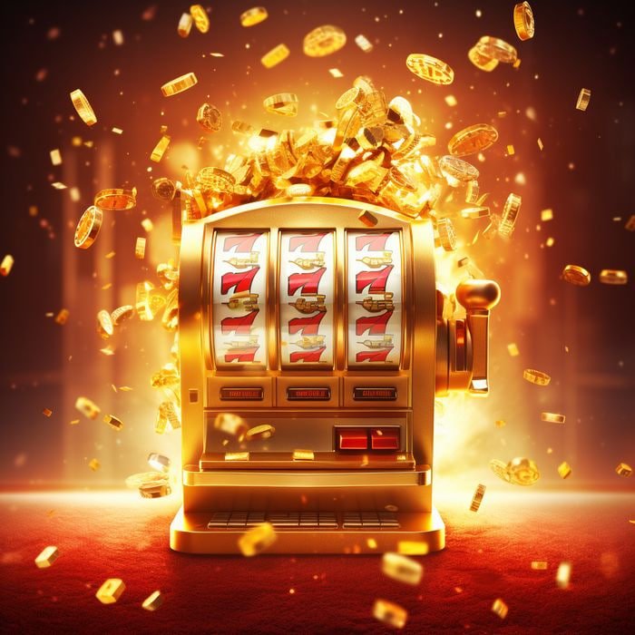 Tampilan permainan Mega Moolah di slotmania dengan tema Afrika dan simbol-simbol liar